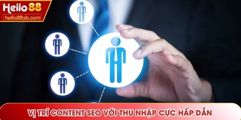 Vị trí content SEO với thu nhập cực hấp dẫn